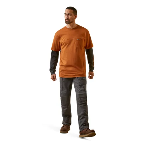 Ariat Men's Rebar CottonStrong Dually Long Sleeve T-Shirt