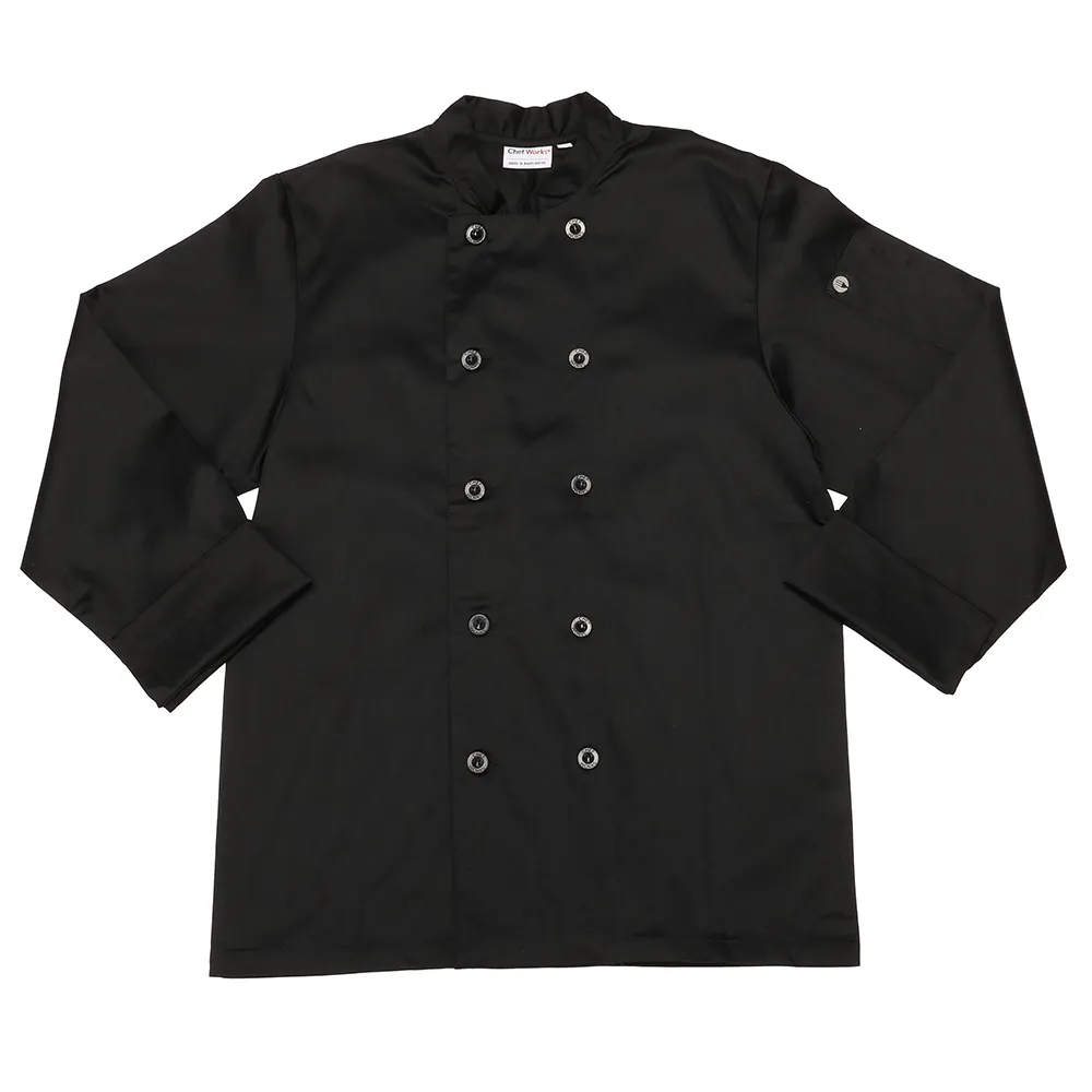 BASTILLE CHEF COAT - Black