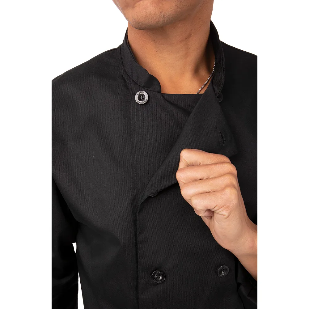 BASTILLE CHEF COAT - Black