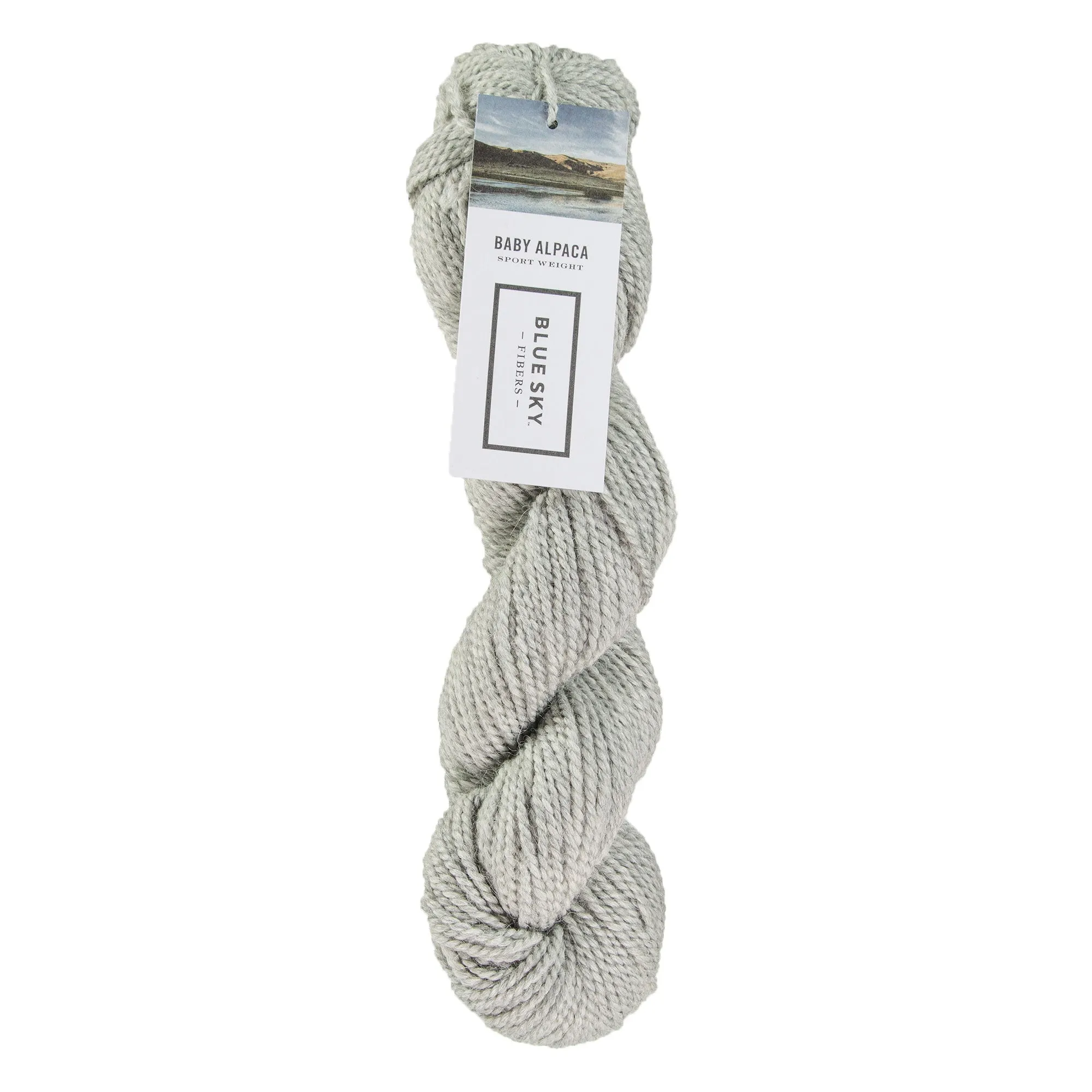 Blue Sky Fibers Baby Alpaca Yarn - 507 - Lt Gray