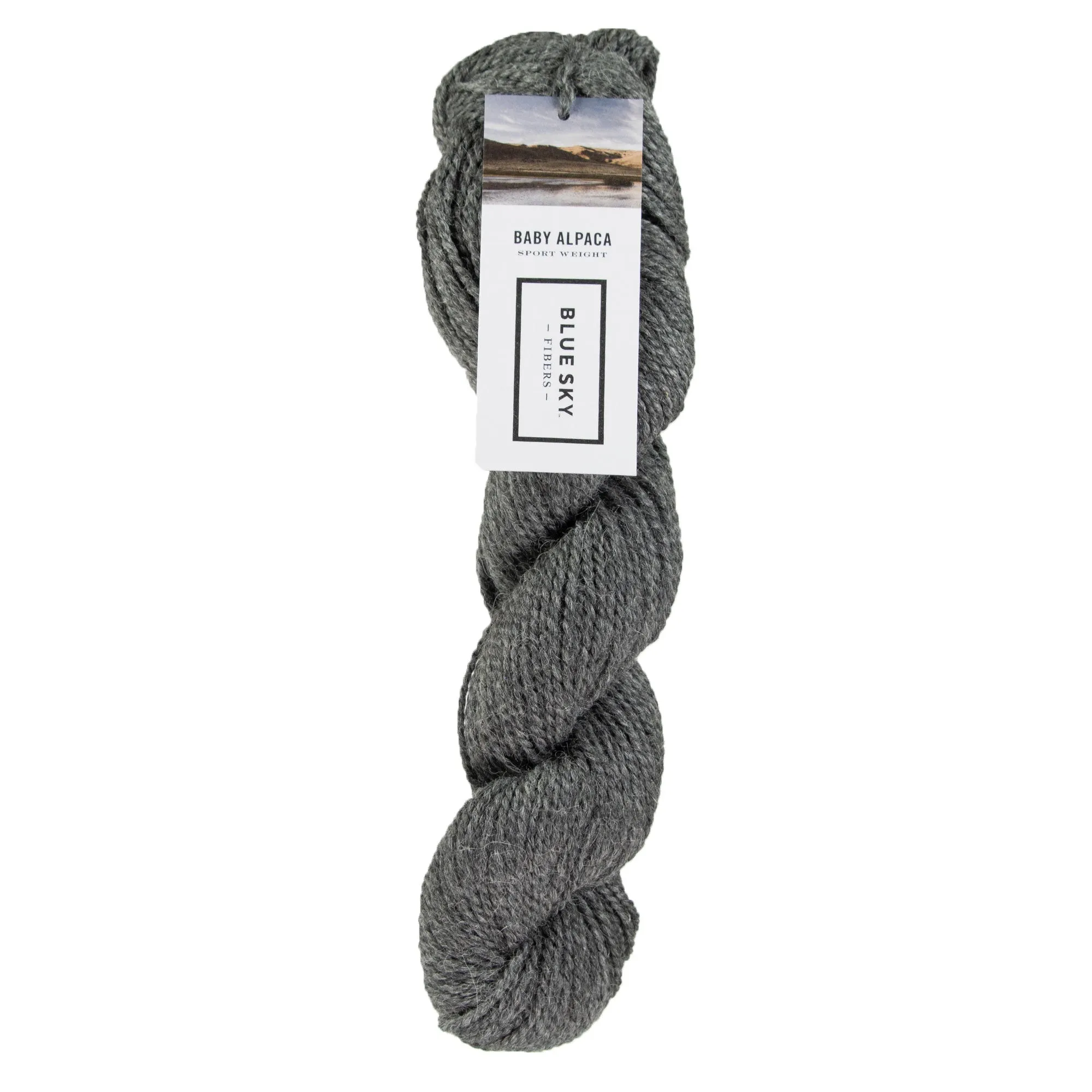 Blue Sky Fibers Baby Alpaca Yarn - 508 - Med Grey