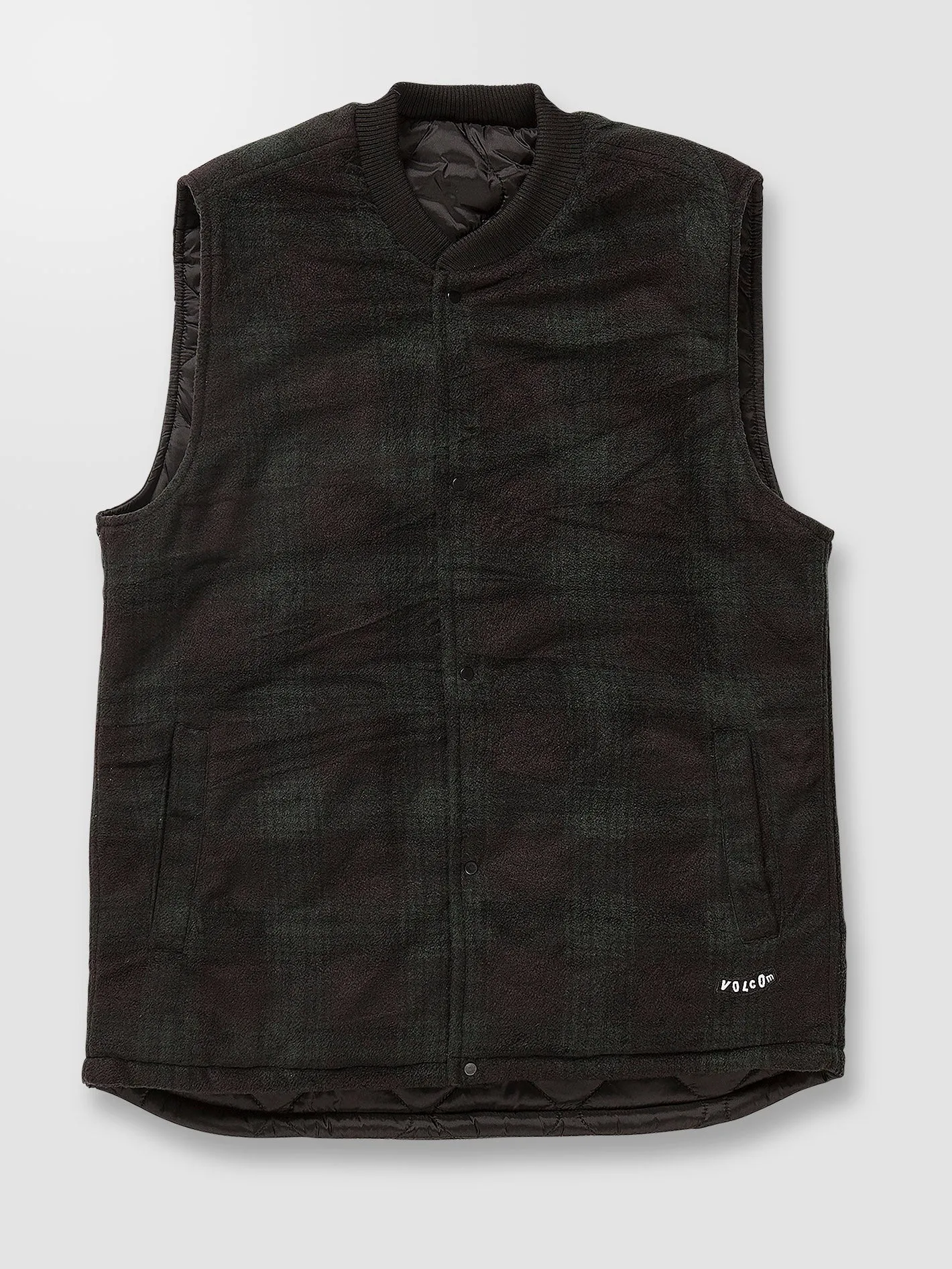 Bowered Vest (Reversible) - BLACK