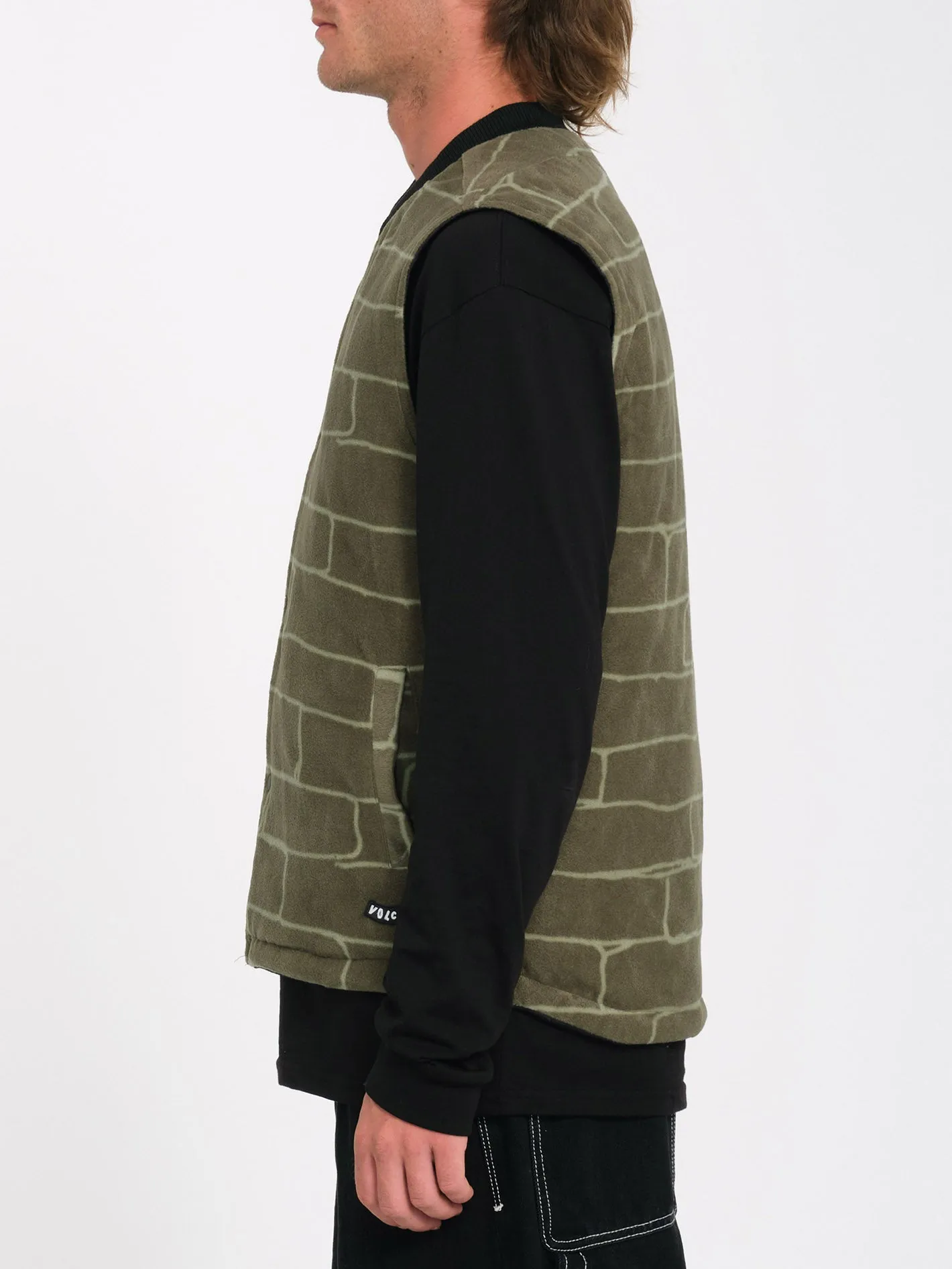 Bowered Vest (Reversible) - Wintermoss