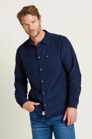 Brakeburn XXL Navy Corduroy Shirt