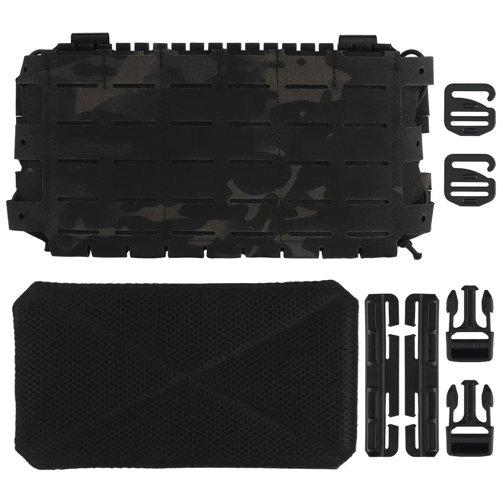 Buckle Up Laser-Cut front panel VE-77-ACC-03 Multicam Black