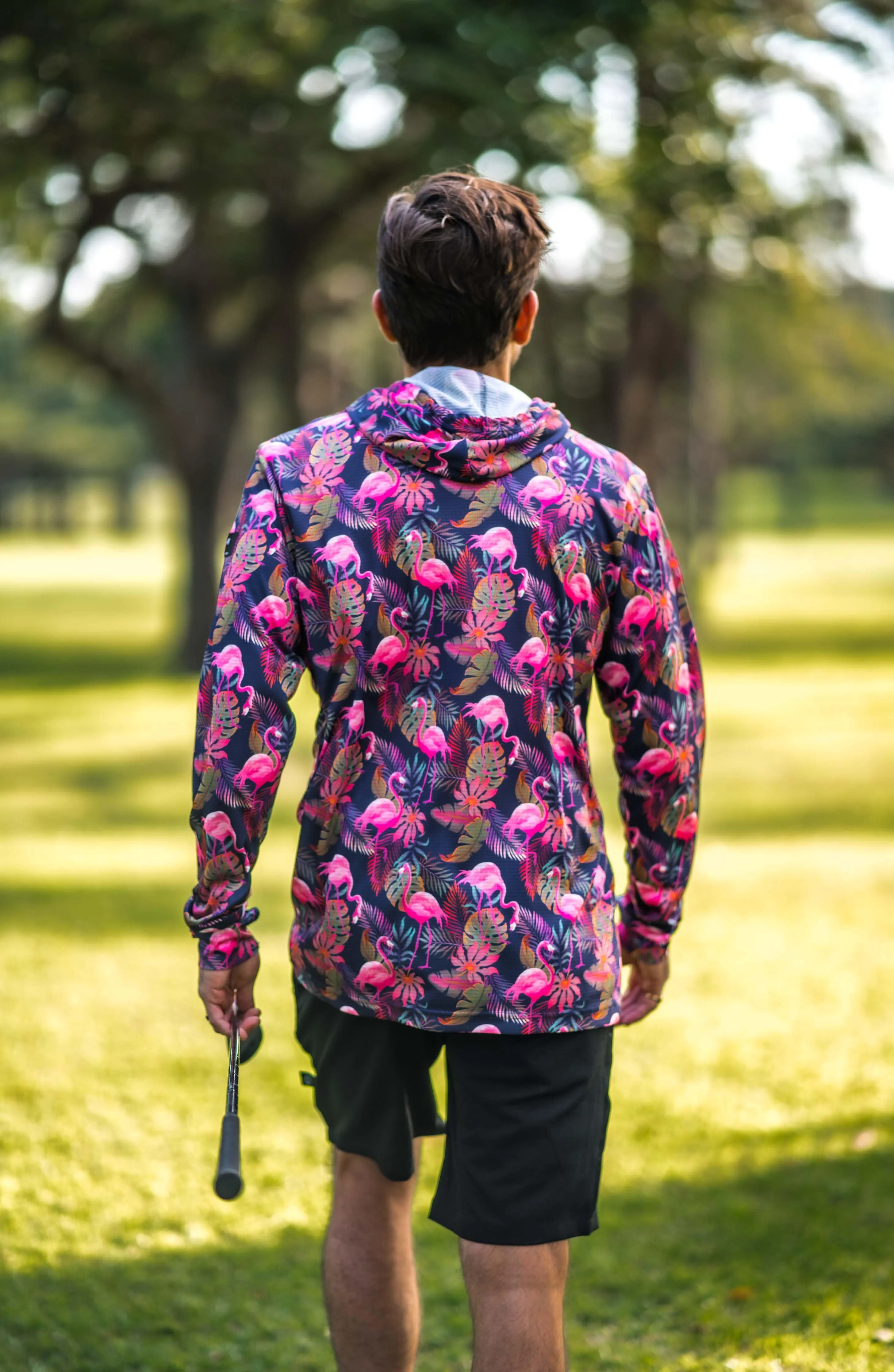 CA Light-Weight Golf Pullover Hoodie  | Vibrant Mingos