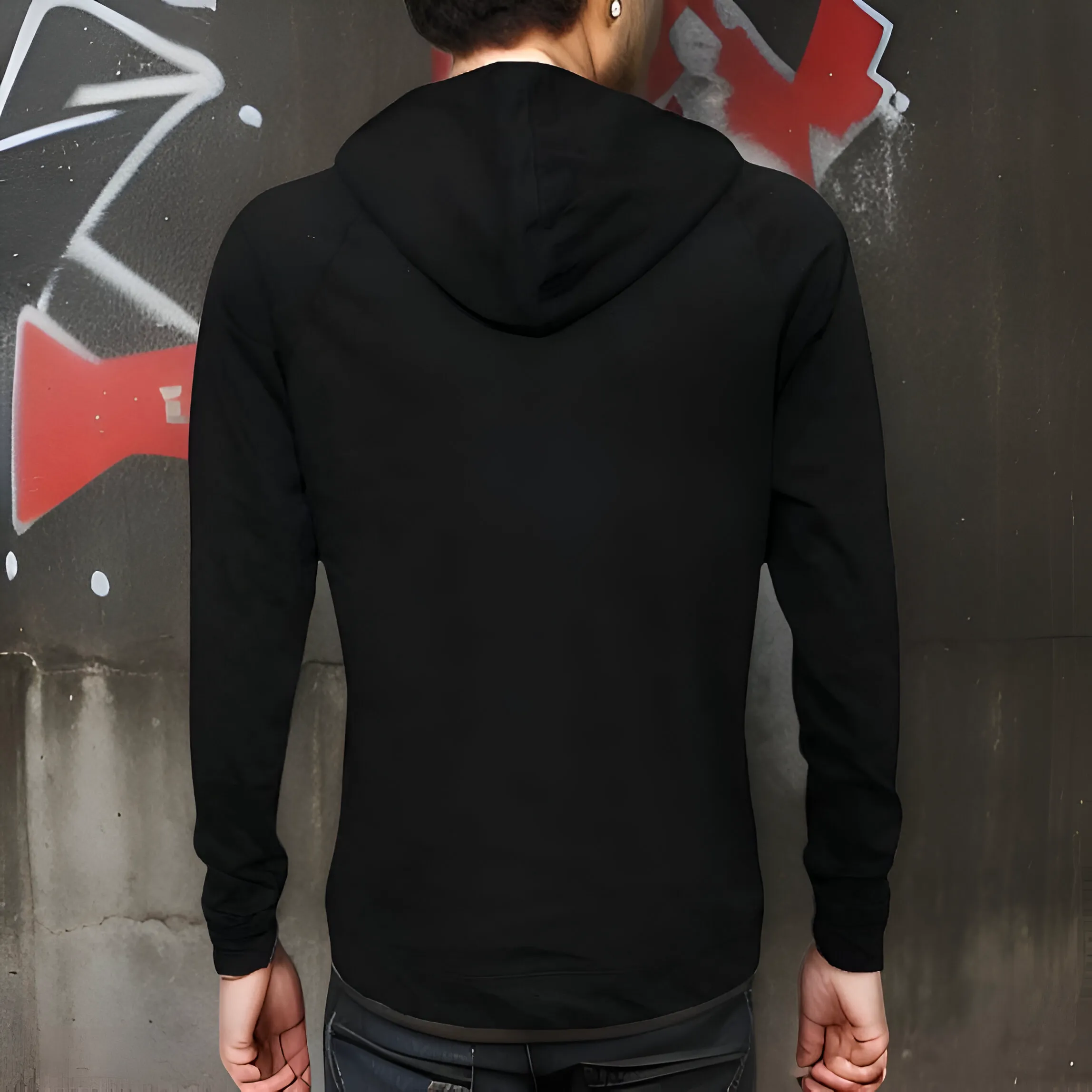 ^C.O.A.^ (BLACK) LIGHTWEIGHT PULLOVER HOODIES (SUMMER STYLE)