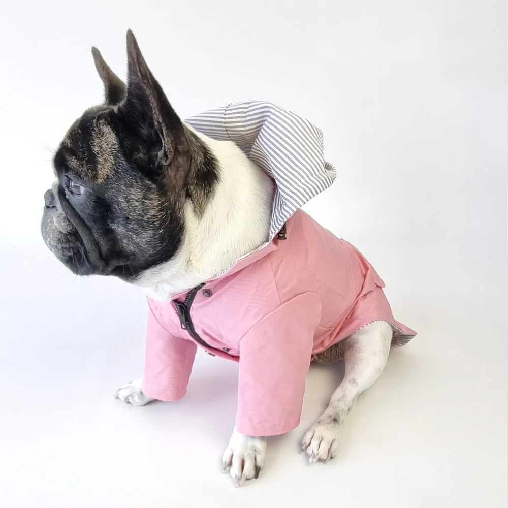 Dog Raincoat - Pink