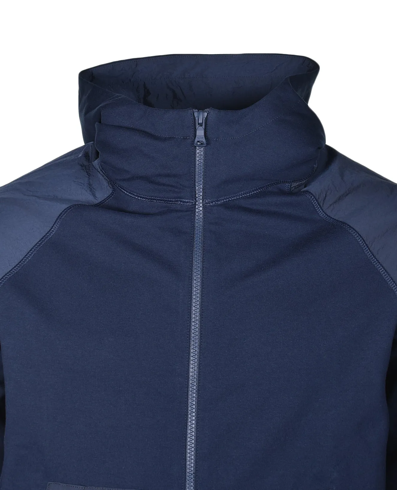 Econyl Stretch Fleece Hoody Navy