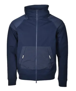 Econyl Stretch Fleece Hoody Navy