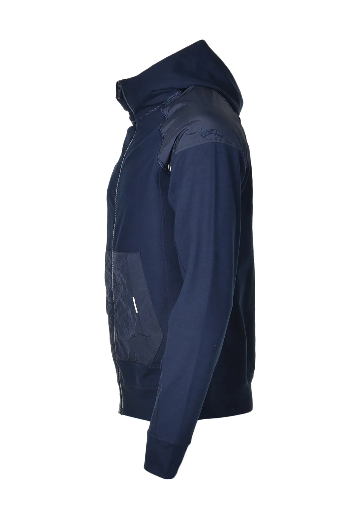 Econyl Stretch Fleece Hoody Navy