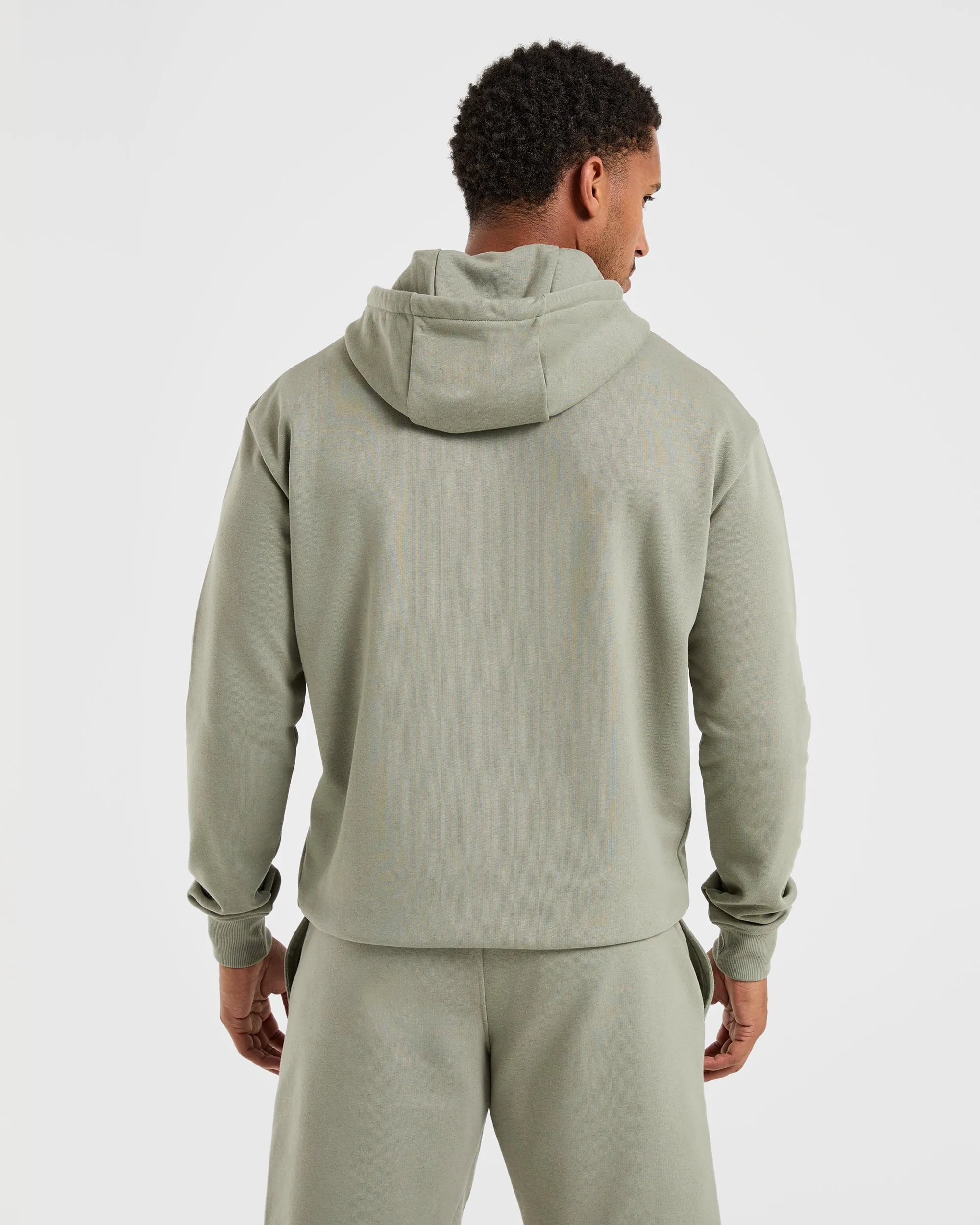 Essential Lightweight Hoodie - Washed Sage