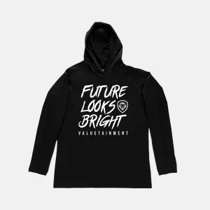 Future Looks Bright Long Sleeve Lightweight Hoodie