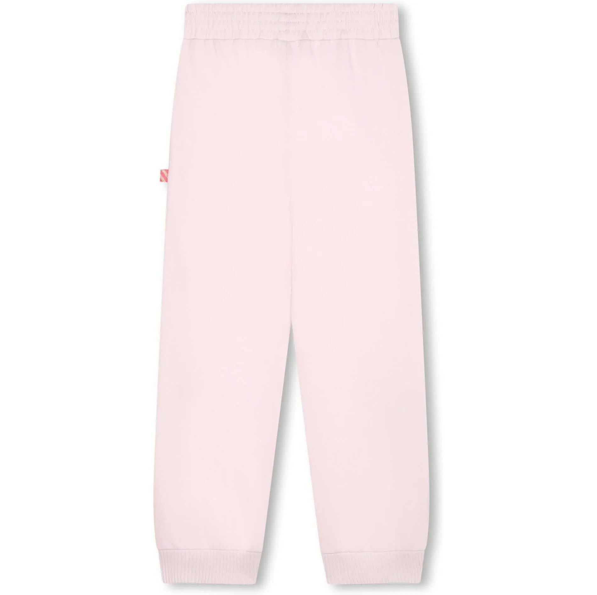 Girls Pink Sequin Joggers