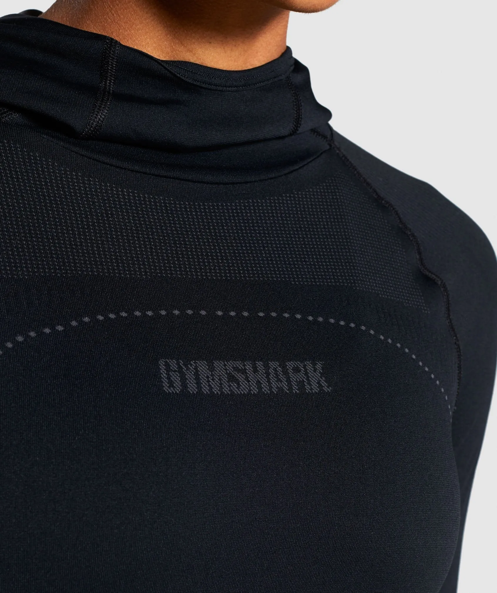 Gymshark Breeze Lightweight Seamless Hoodie - Black