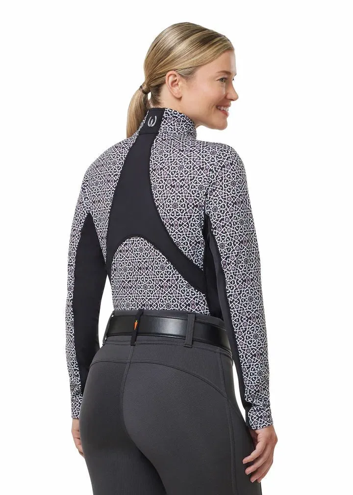 Kerrits Rail Side Quarter Zip Tech Top