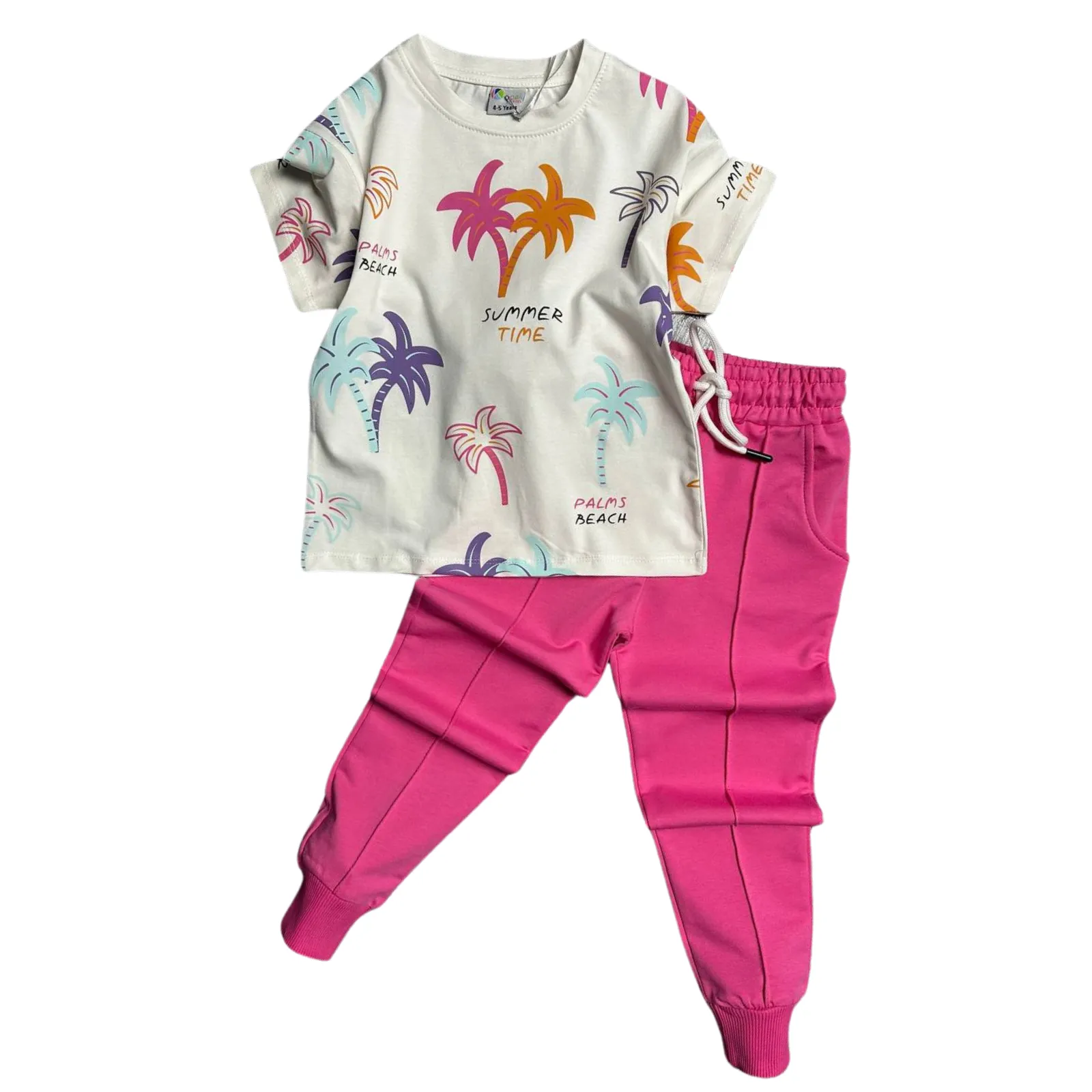 Kissing Palms Girls Jogger Set