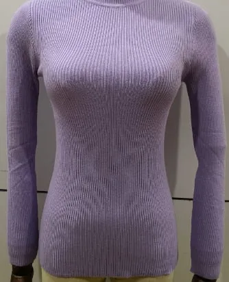 Knitted Turtleneck Sweater Casual Soft Jumper Long Sleeve