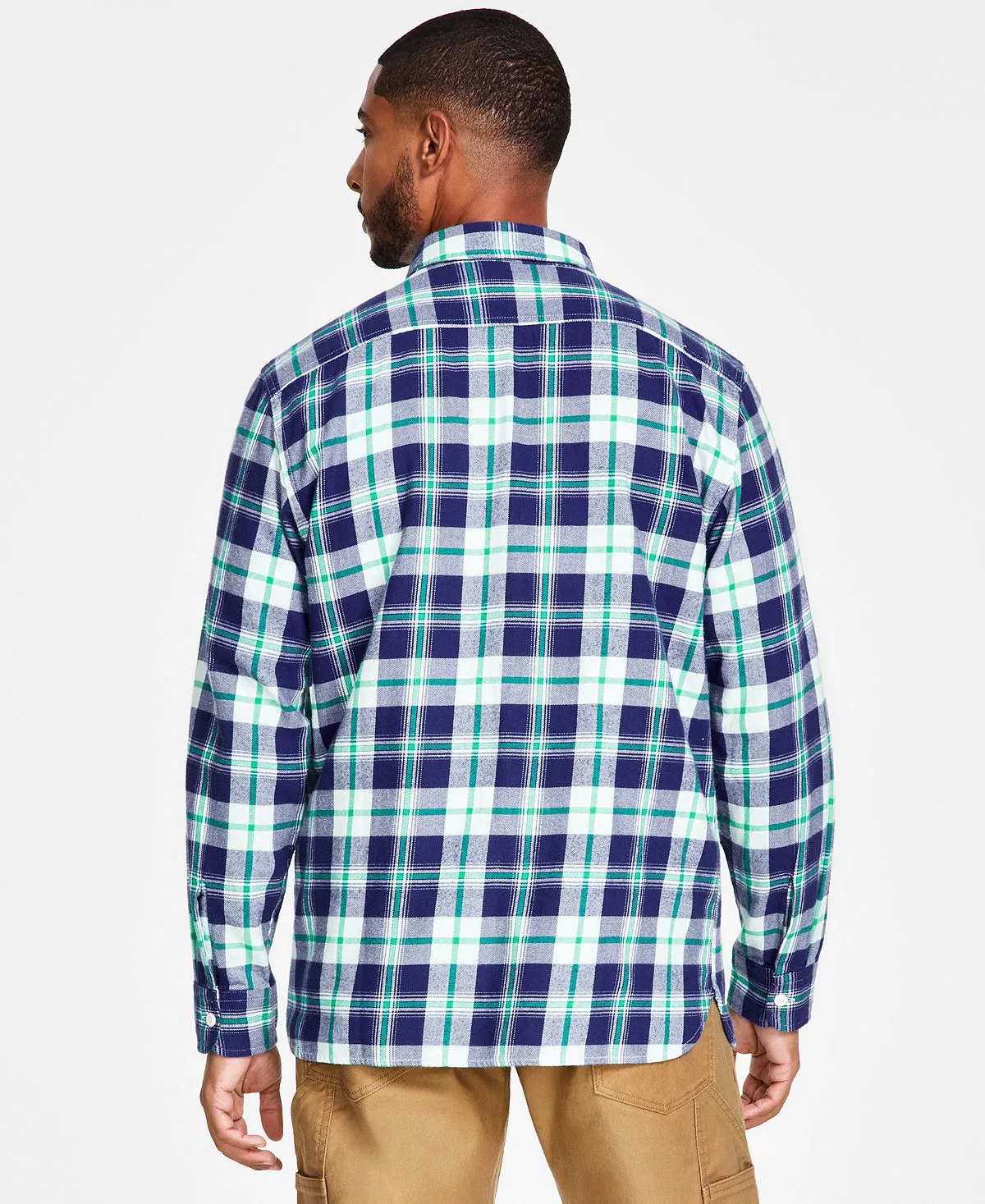 Levi's Men's Checkered Button Down Work Shirt