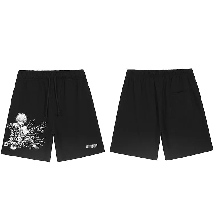 Men's Anime Streetwear Shorts