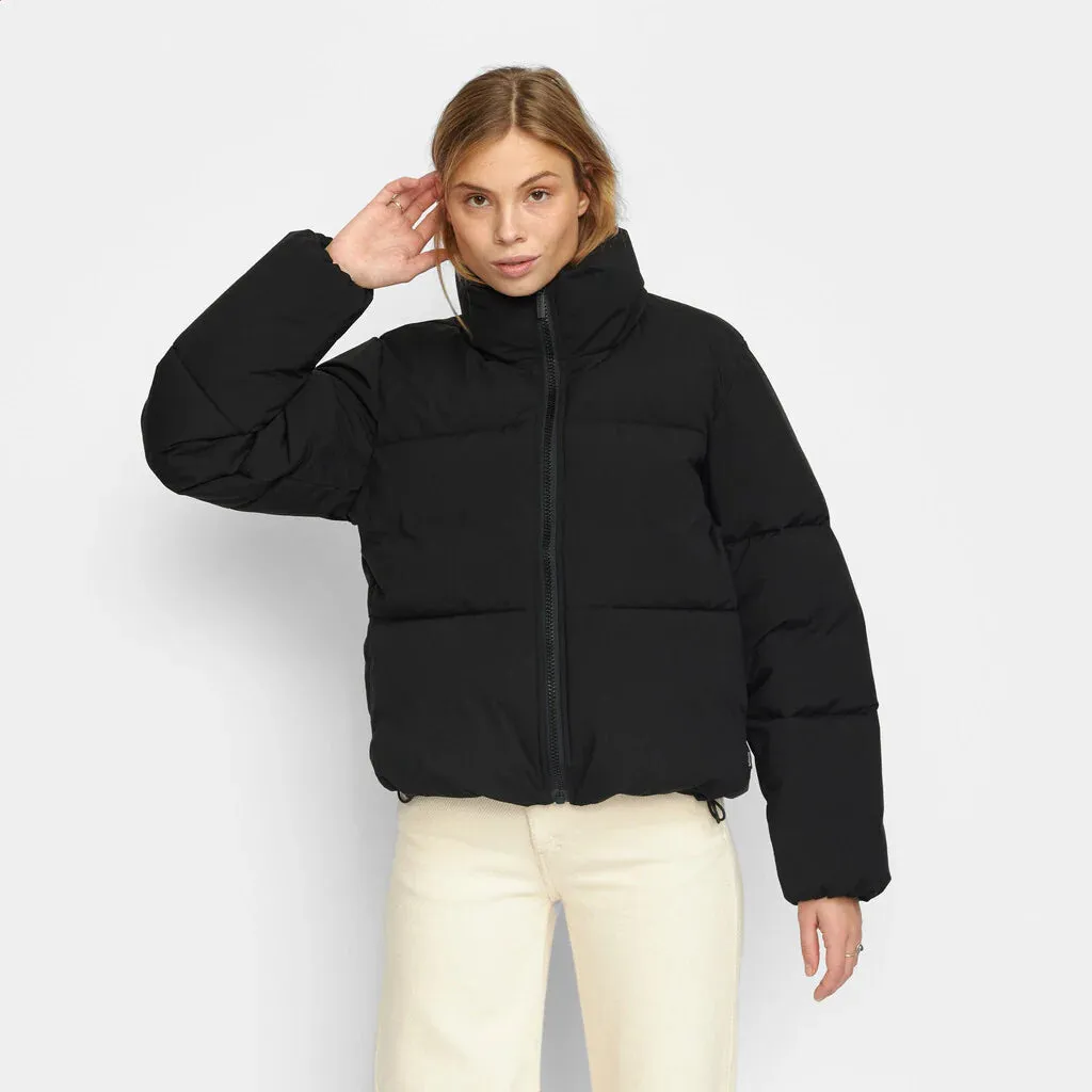 Selfhood Black Short Puffer