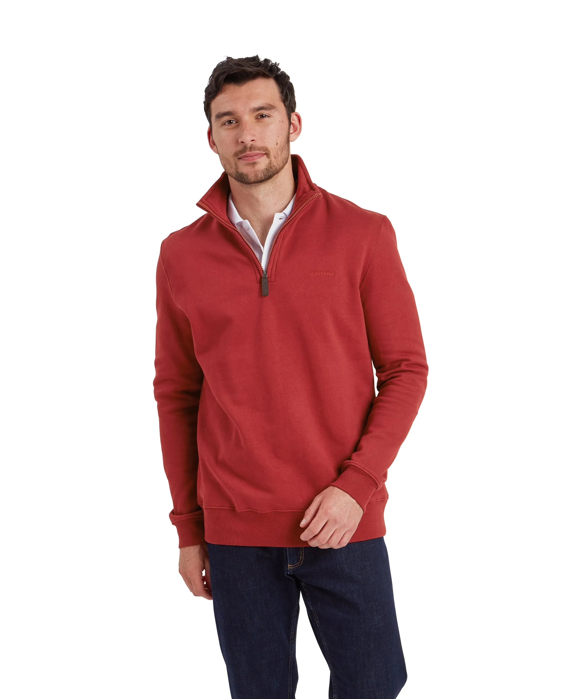 St Merryn Sweatshirt - Deep Red