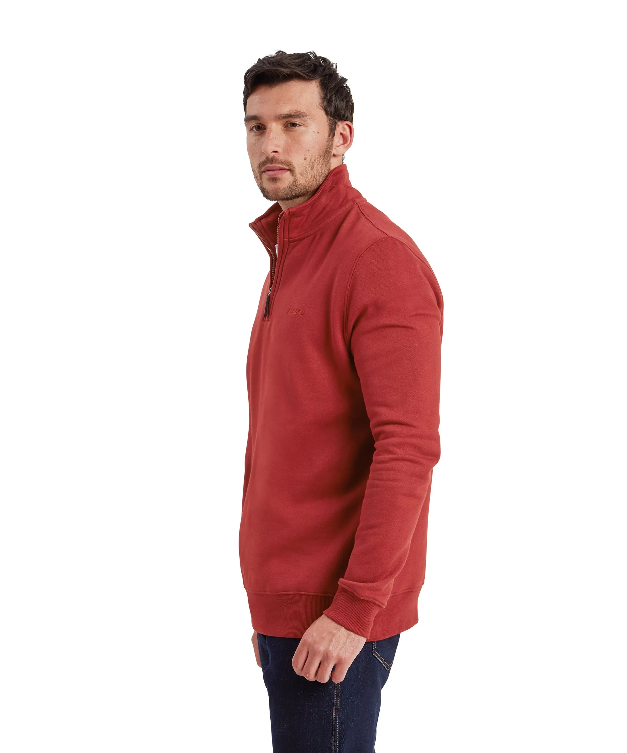 St Merryn Sweatshirt - Deep Red