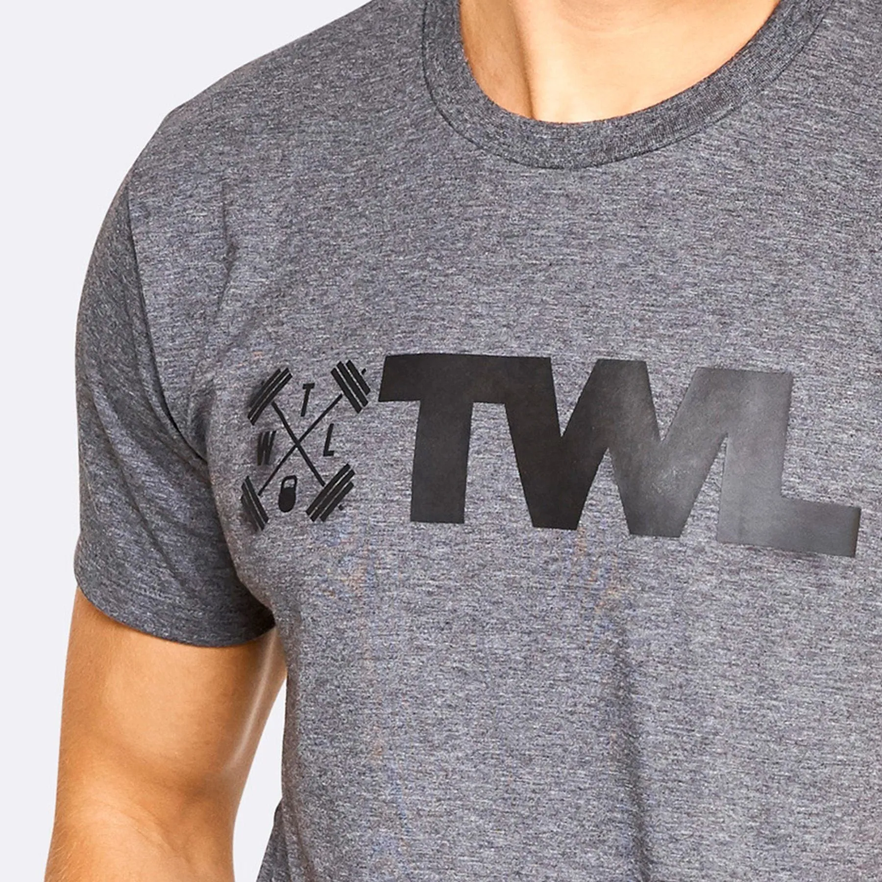 The WOD Life - Men's Classics Flux T-Shirt - Charcoal/Black