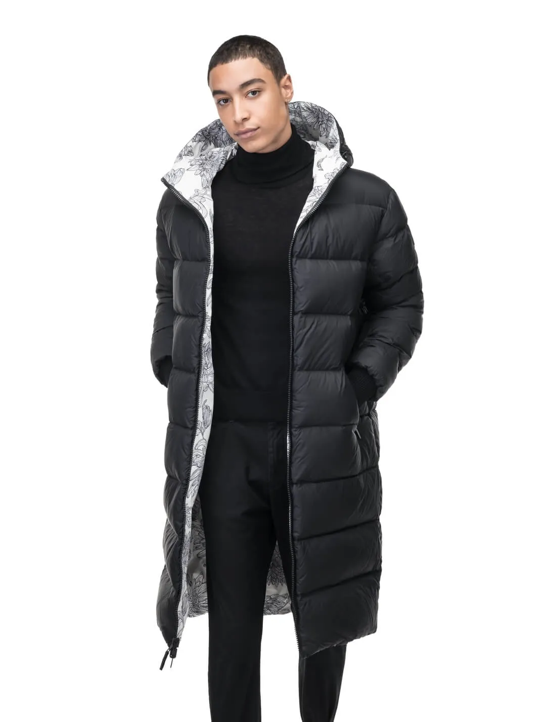 Wayland Men's Long Reversible Puffer - NEXT by Nobis